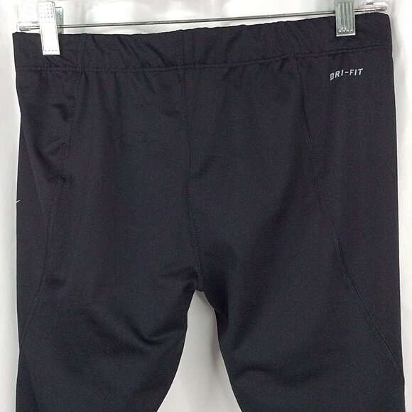 Nike Pro Combat Dri-Fit Full Length Compression Pants Women's Size Medium Black - Picture 5 of 9